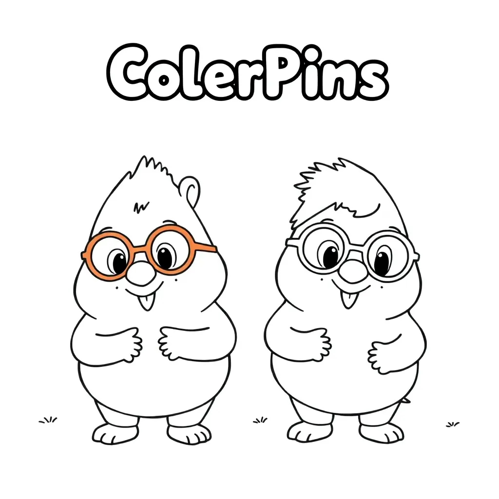 Childrens coloring page