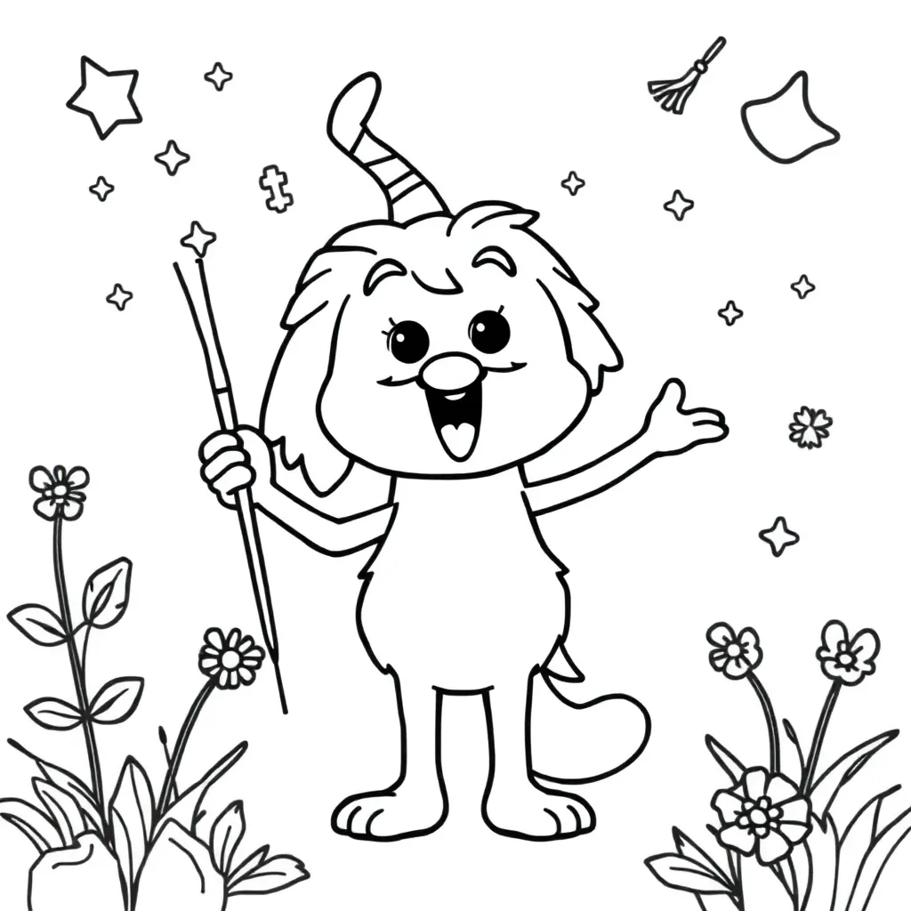 Childrens coloring page
