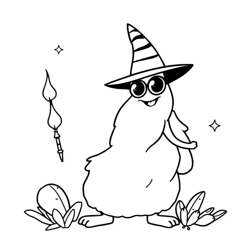 Free Spirit Adventure Coloring Page for Kids