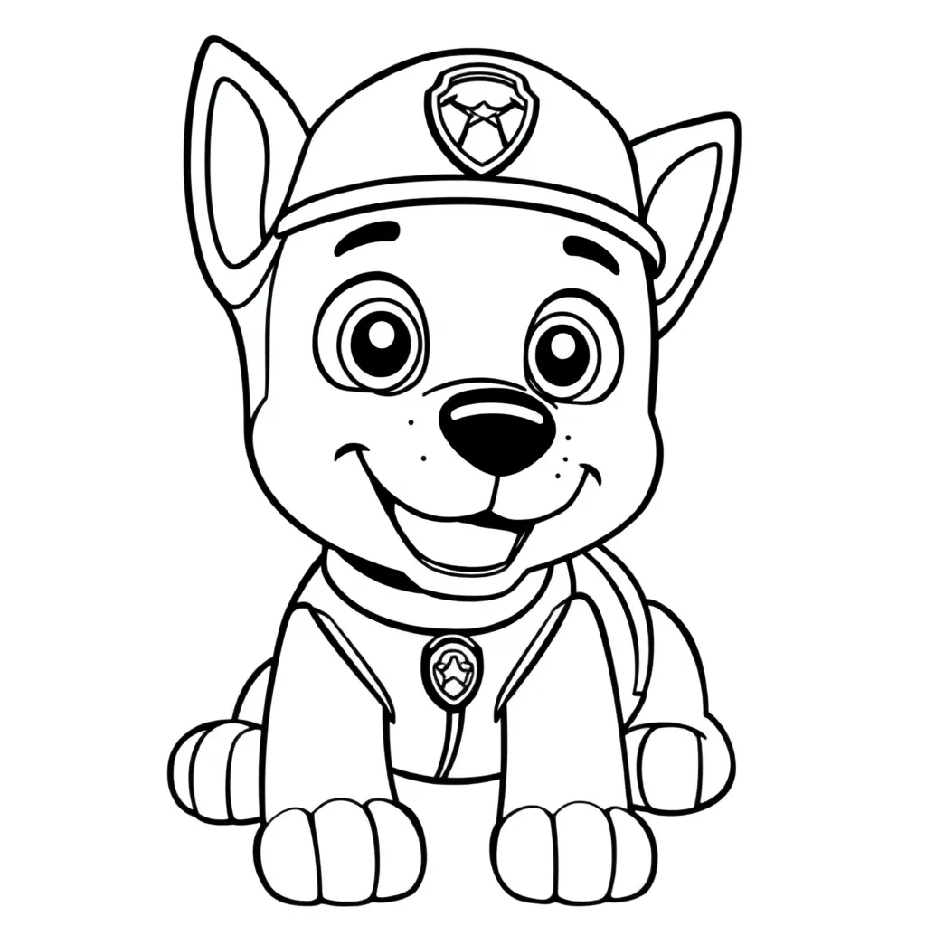 Free Paw Patrol Heroes Rescue Team Adventure Coloring Pages for Kids