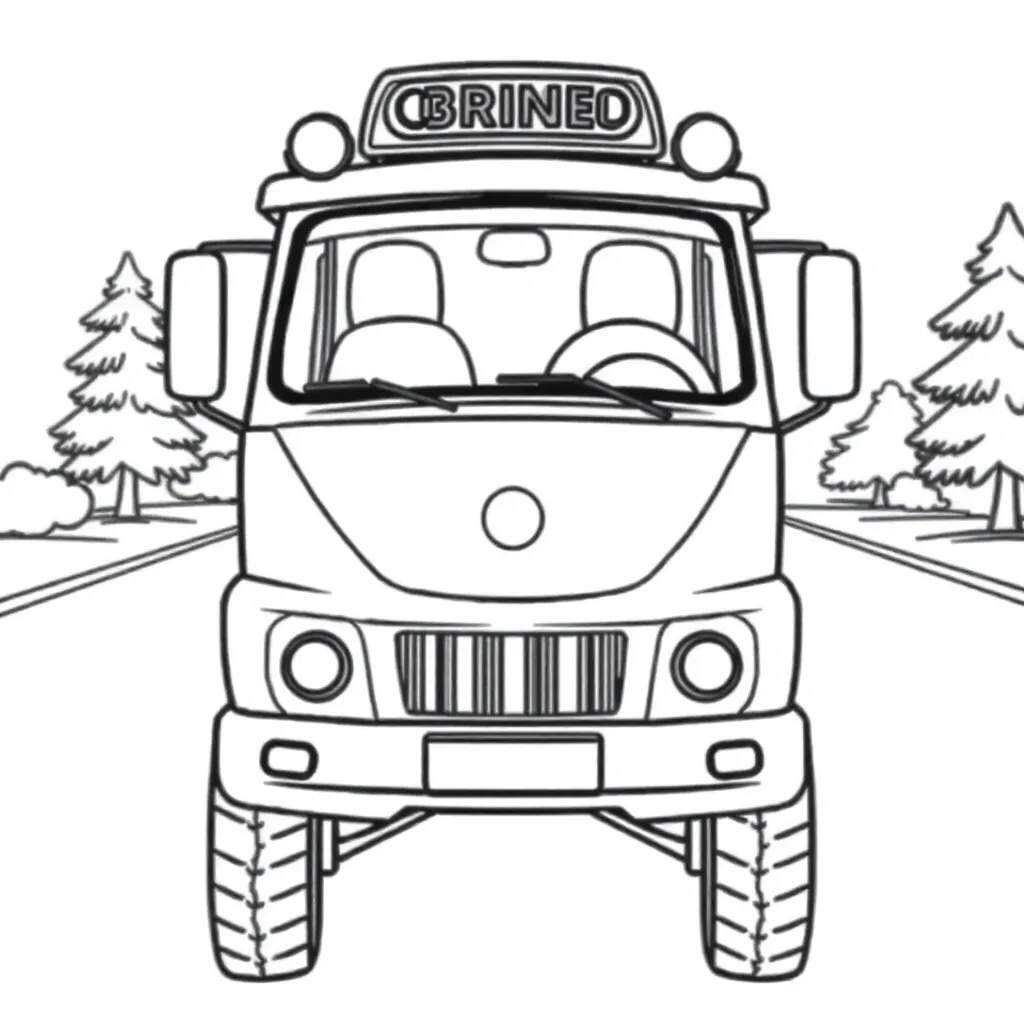 Childrens coloring page