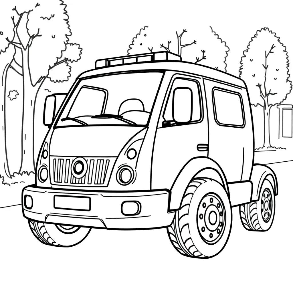Childrens coloring page
