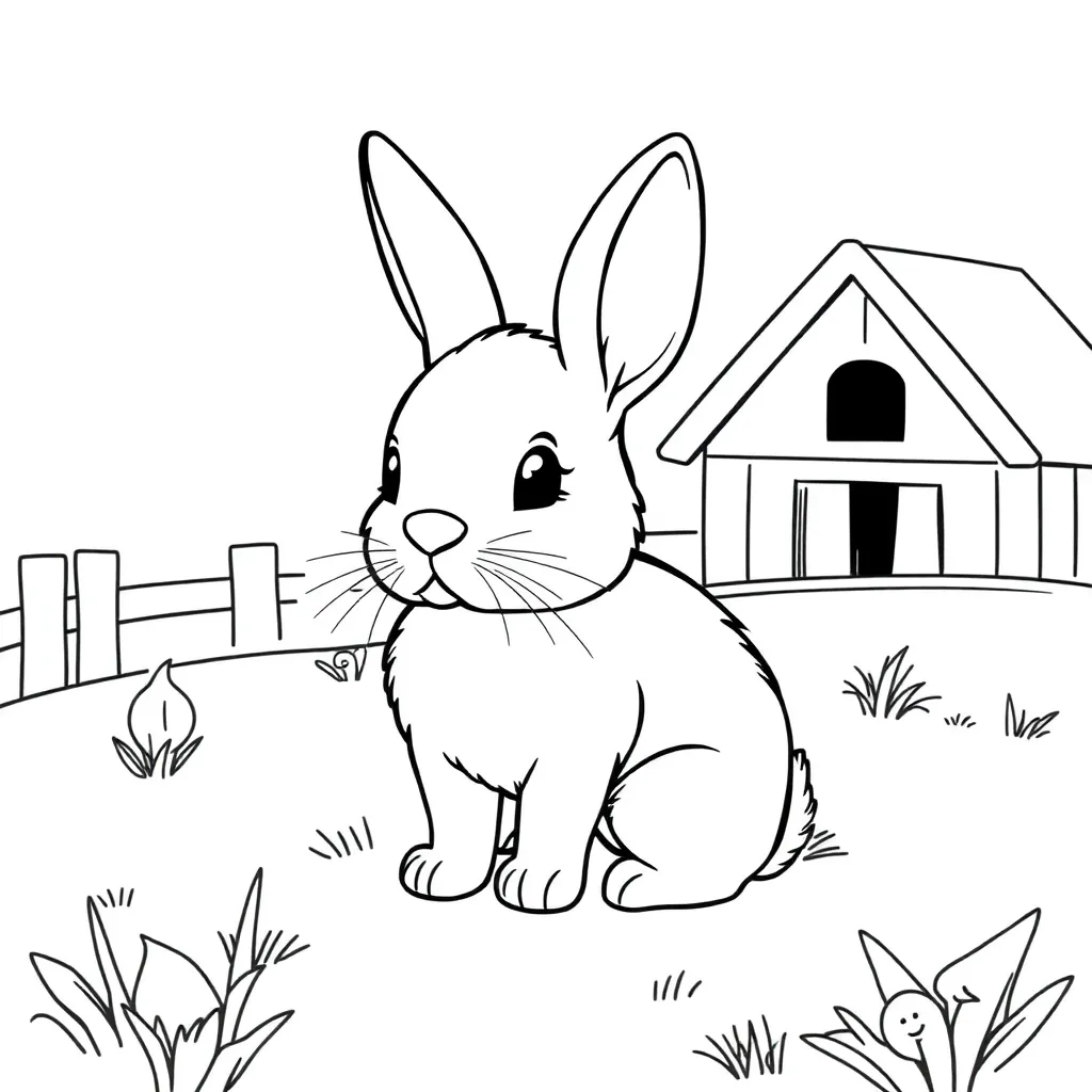 Childrens coloring page