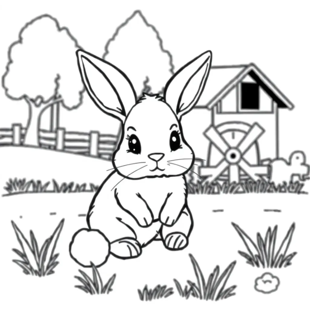 Childrens coloring page