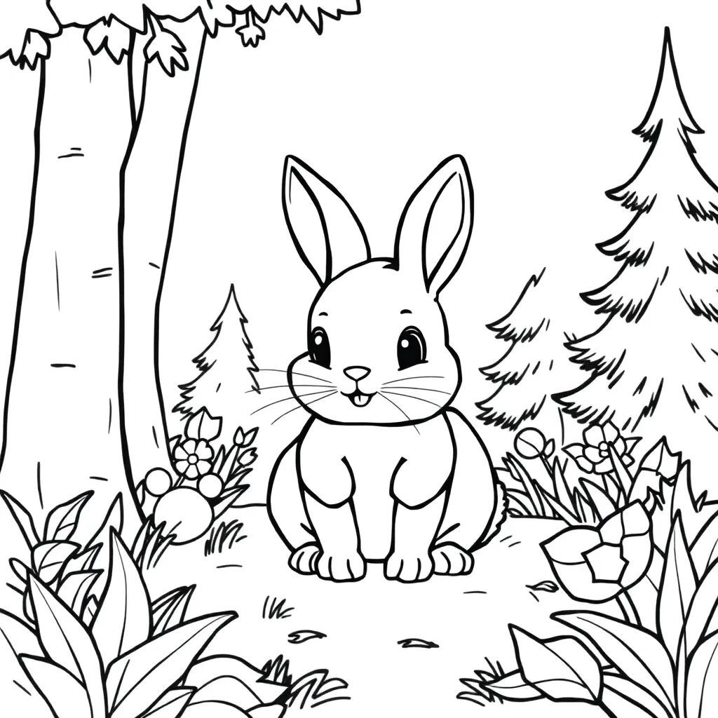 Childrens coloring page