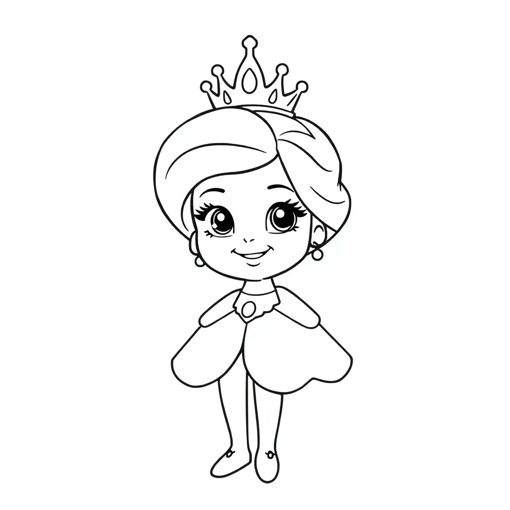 Free Princess Castle Coloring Page - Fairy Tale Fantasy - Pink Coloring Page