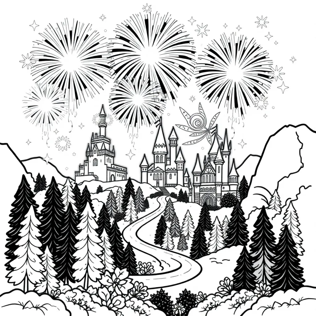 Childrens coloring page
