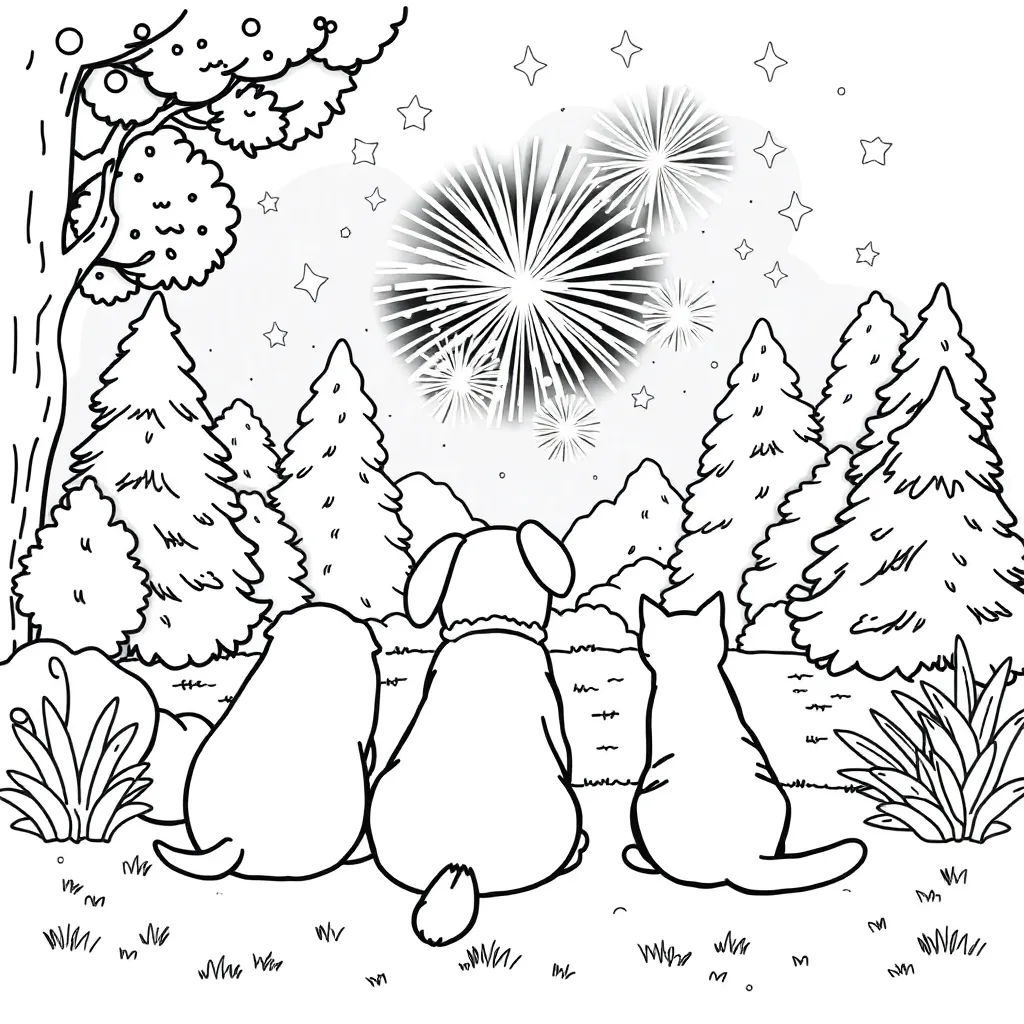 Childrens coloring page