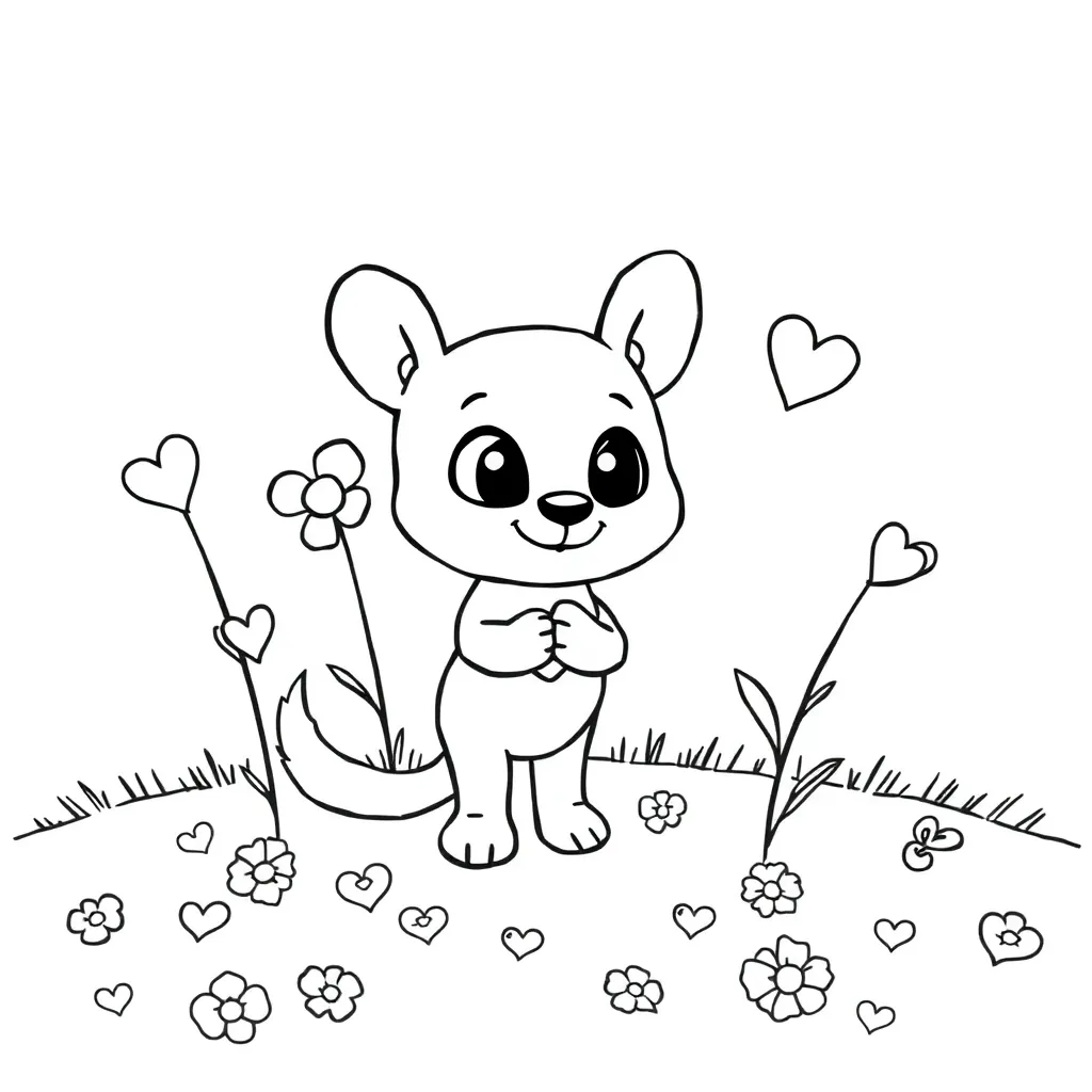Childrens coloring page