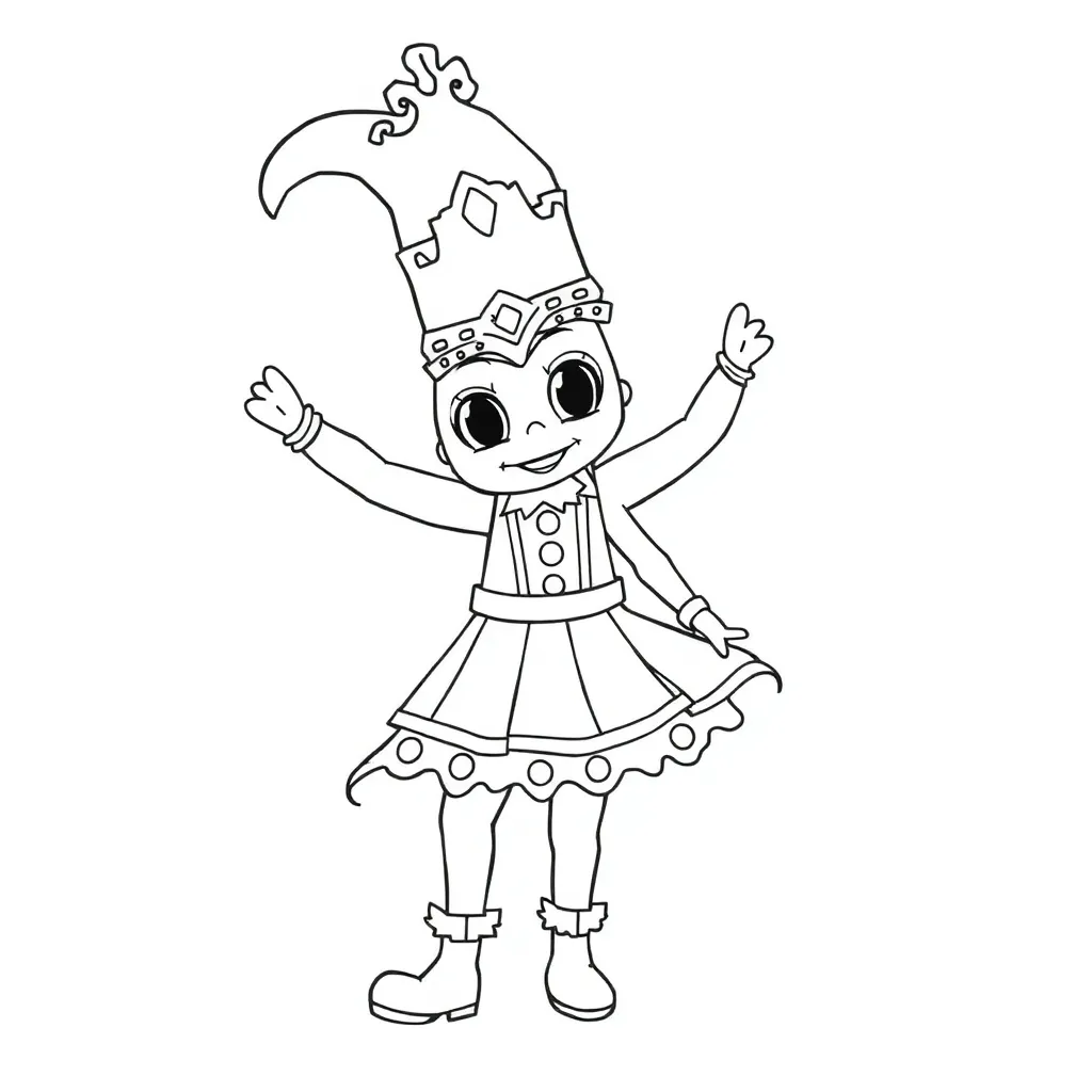 Childrens coloring page