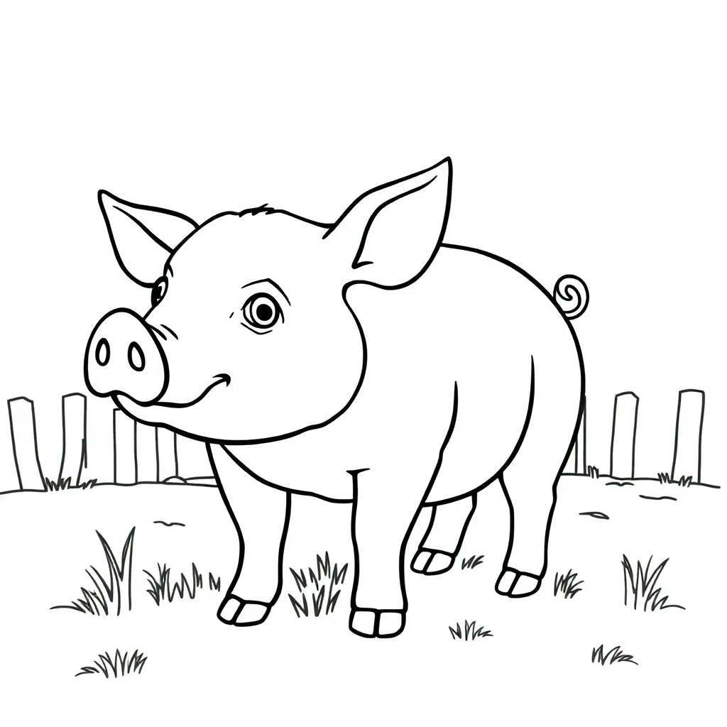 Childrens coloring page