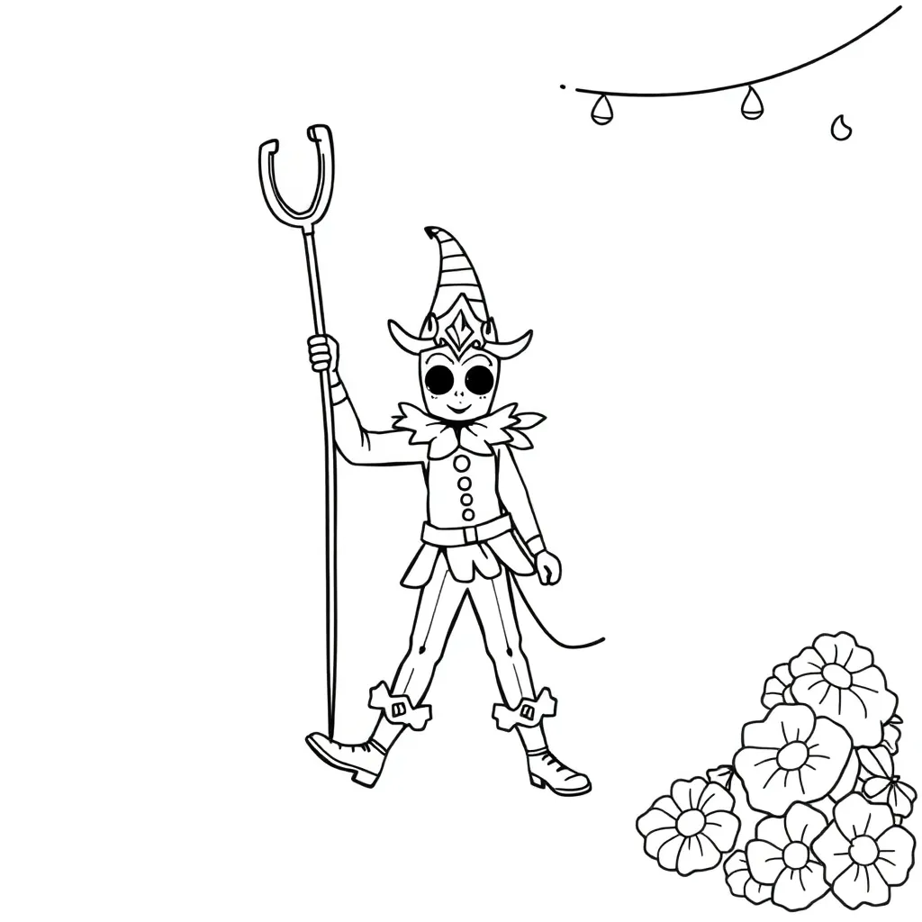 Childrens coloring page