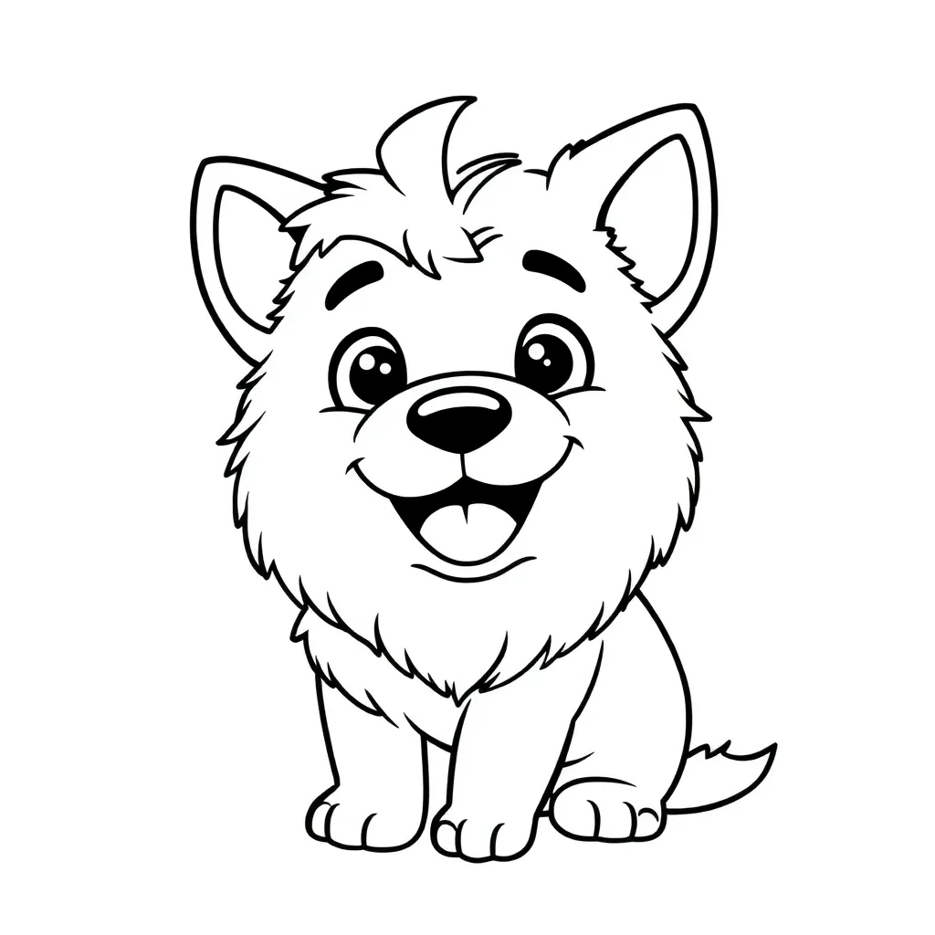 Childrens coloring page