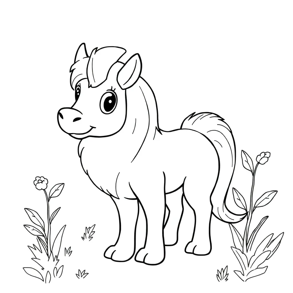 Childrens coloring page