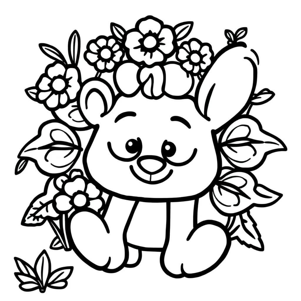 Childrens coloring page