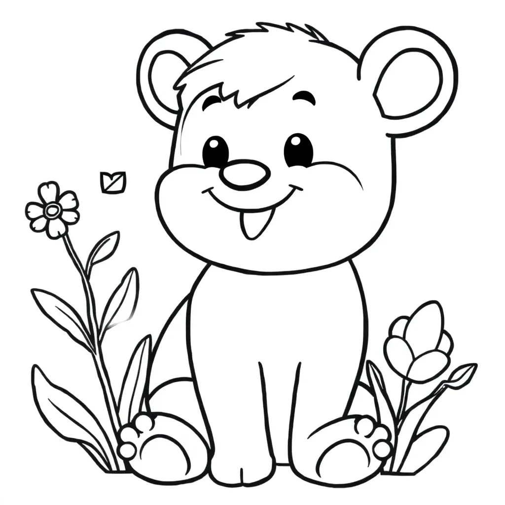 Childrens coloring page