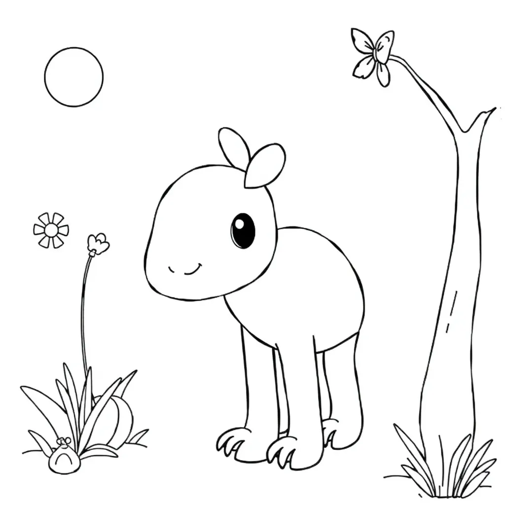 Free Printable Baby Cute Cuddle Newborn Adorable Coloring Page