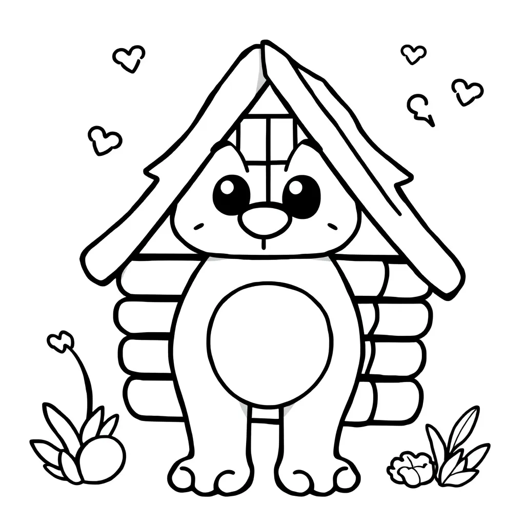 Free Printable Baby Cute Cuddle Happy Newborn Coloring Page