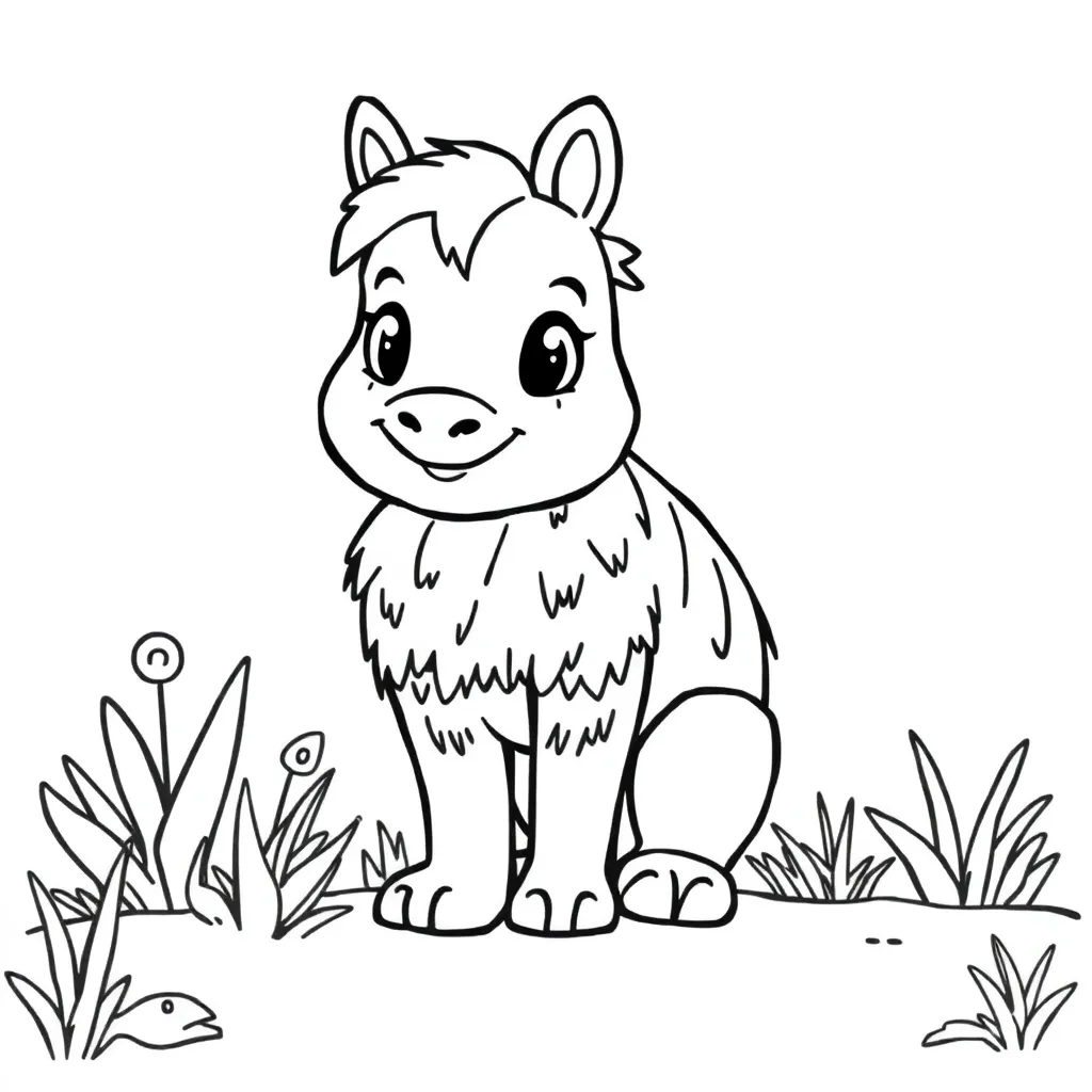 Childrens coloring page