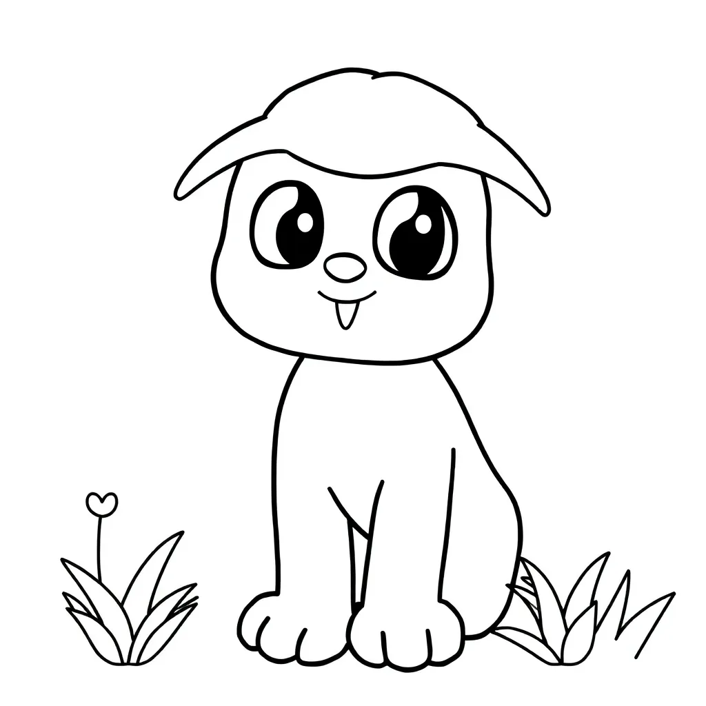 Free Printable Baby Cute Cuddle Happy Newborn Coloring Page