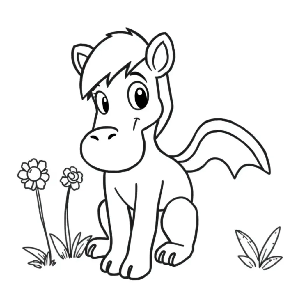 Childrens coloring page