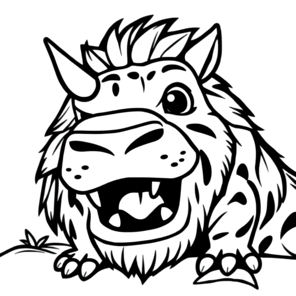 Summer Beach Sun Vacation Sea Coloring Page