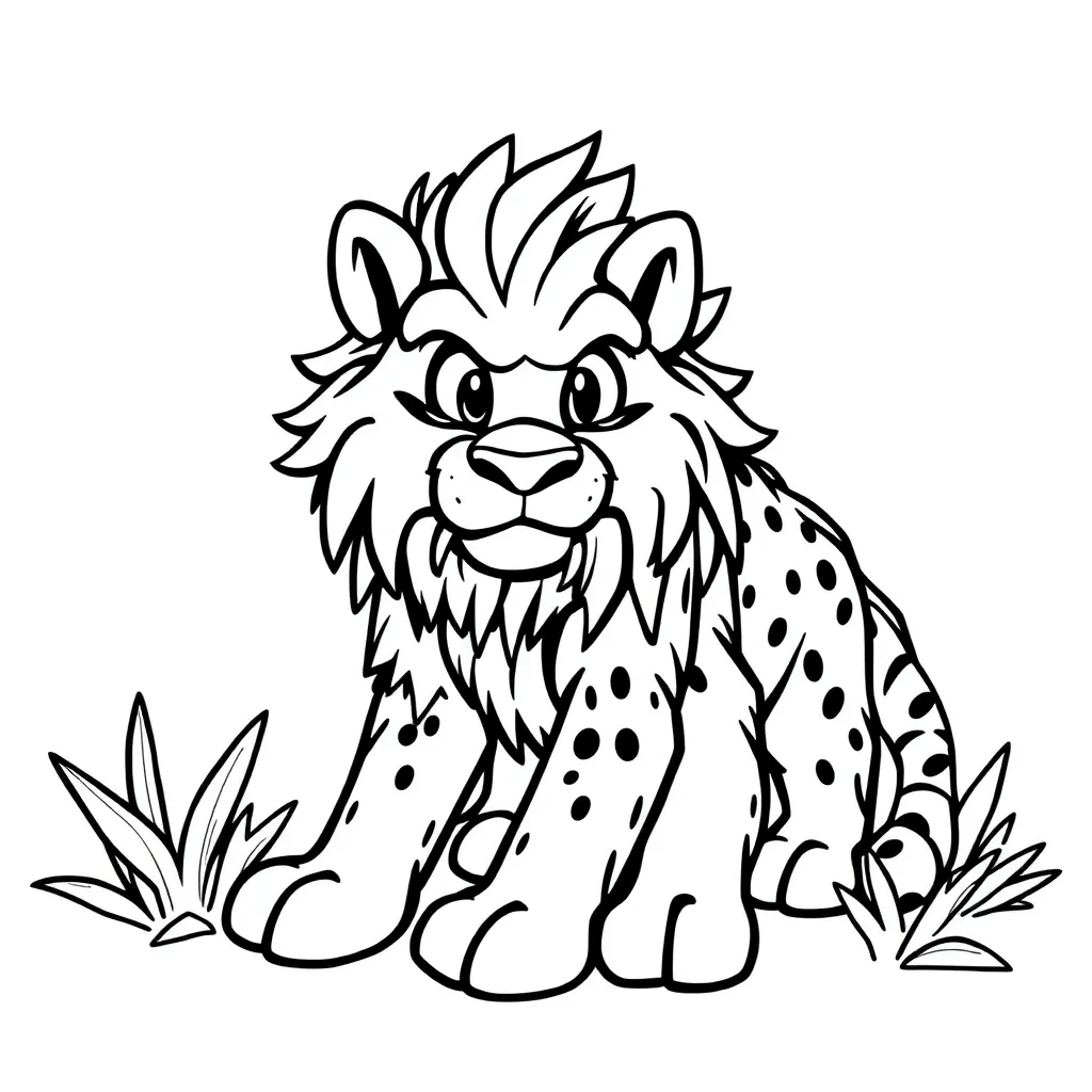 Childrens coloring page