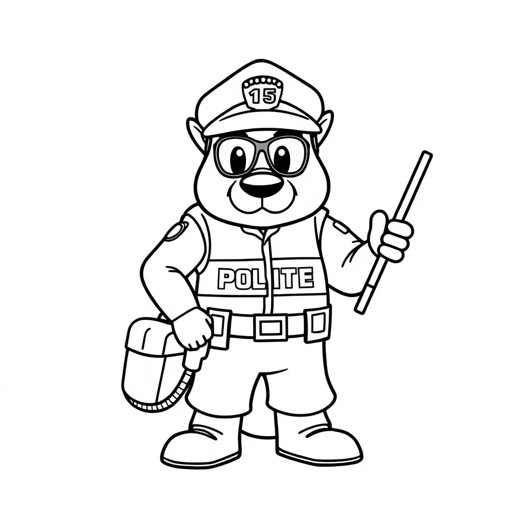 Childrens coloring page