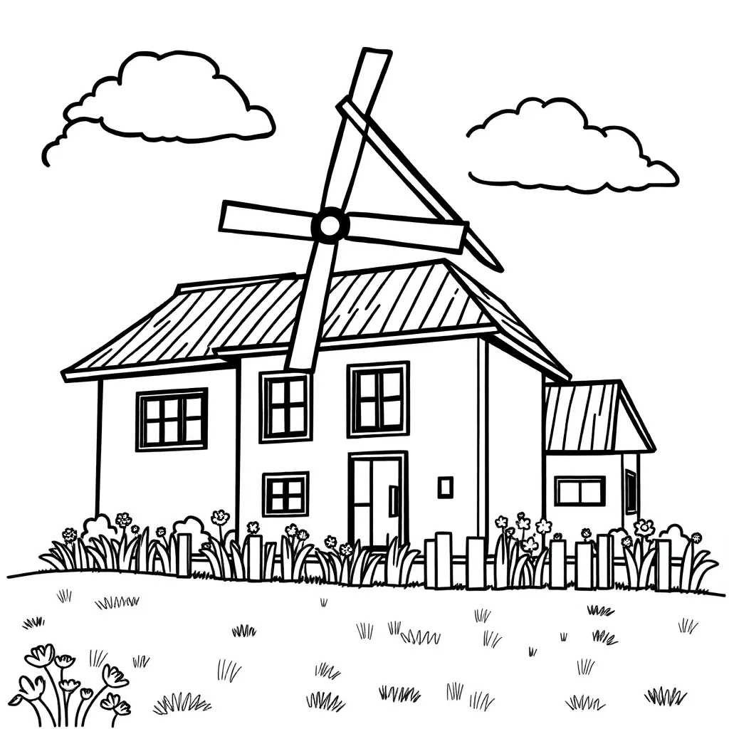 Childrens coloring page