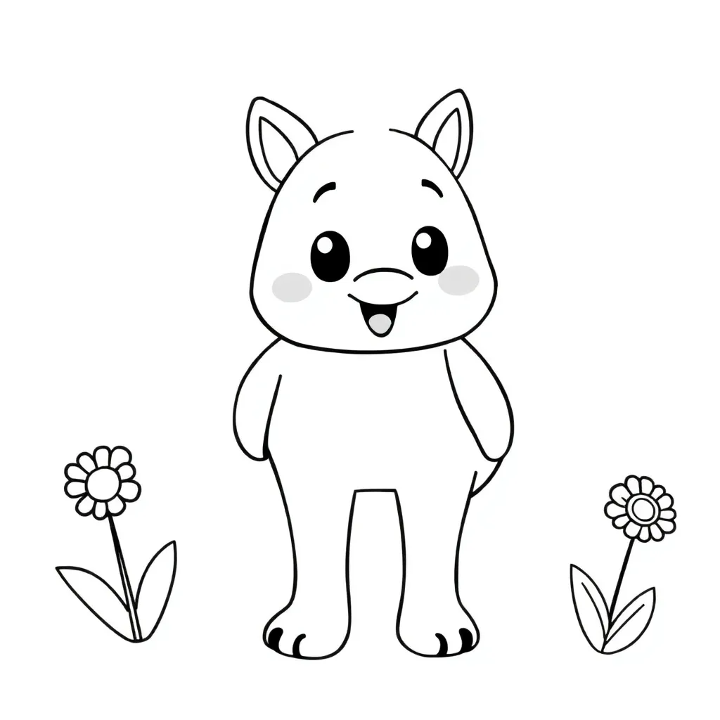 Childrens coloring page