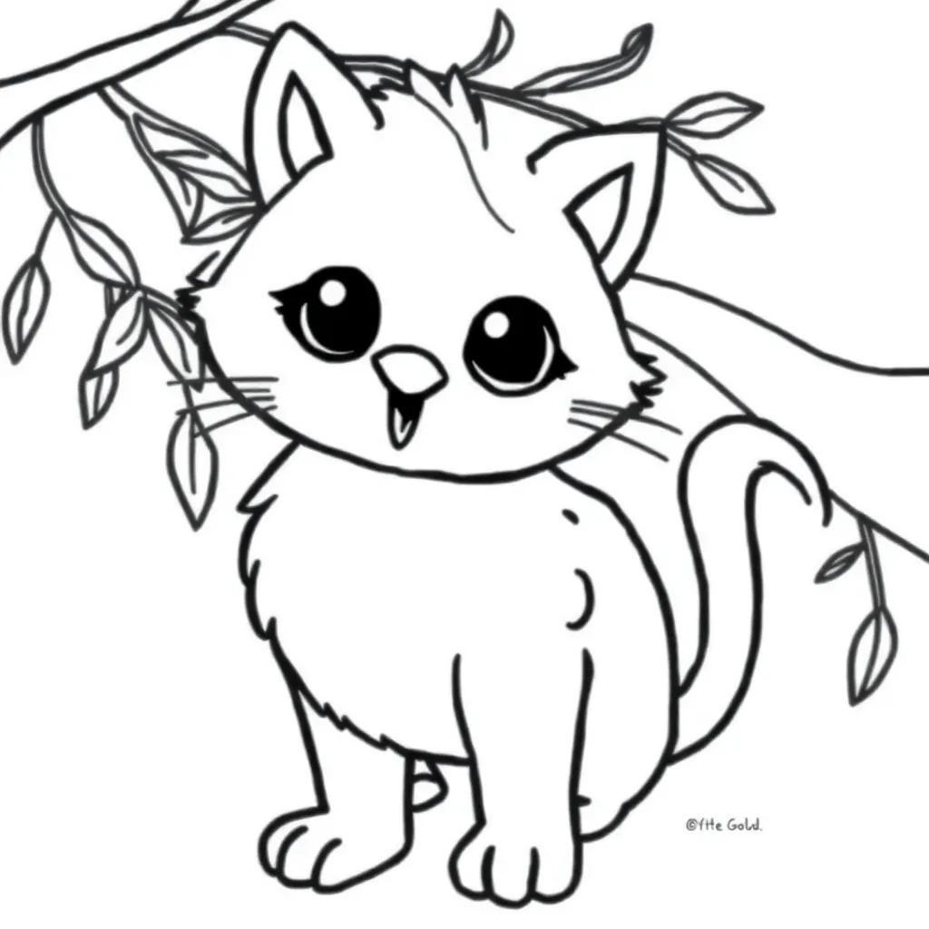 Childrens coloring page
