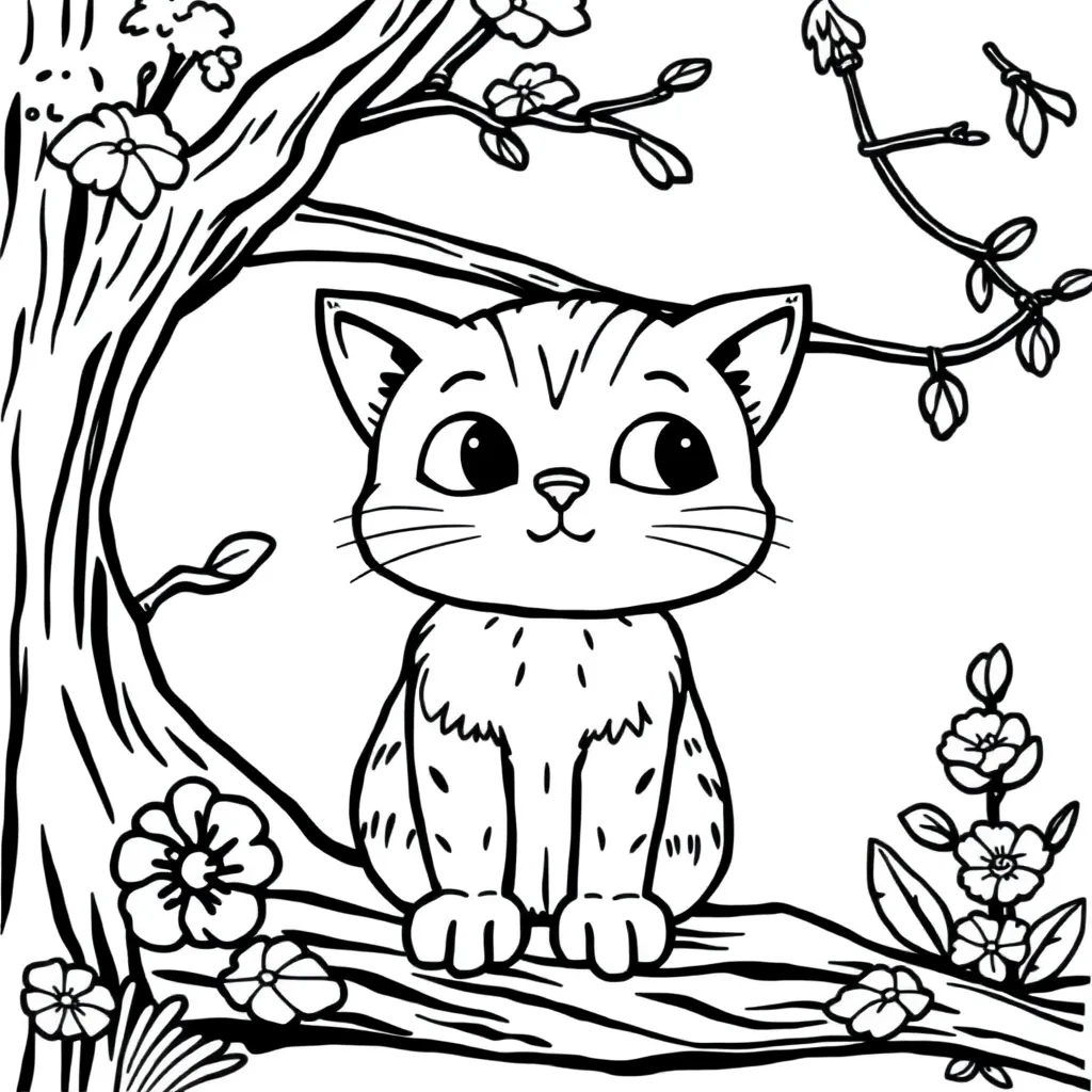 Childrens coloring page