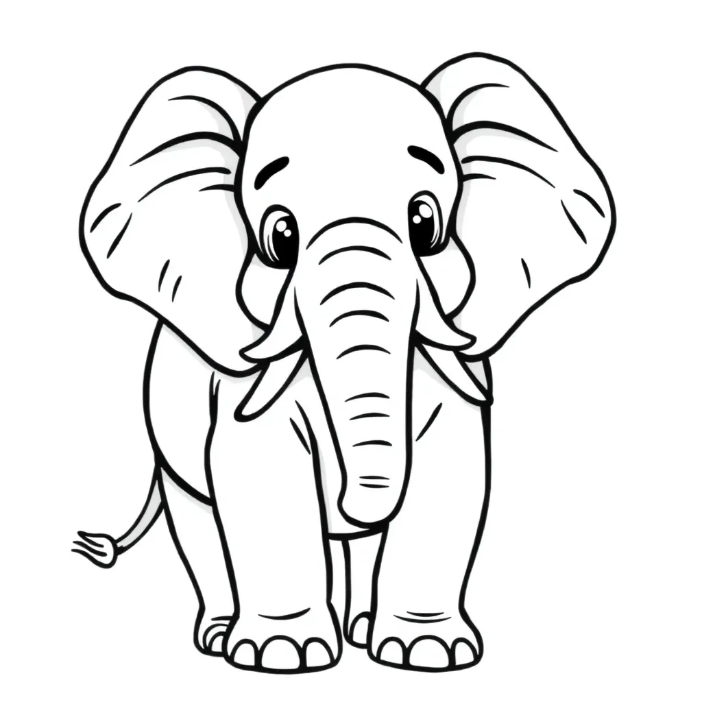 Childrens coloring page