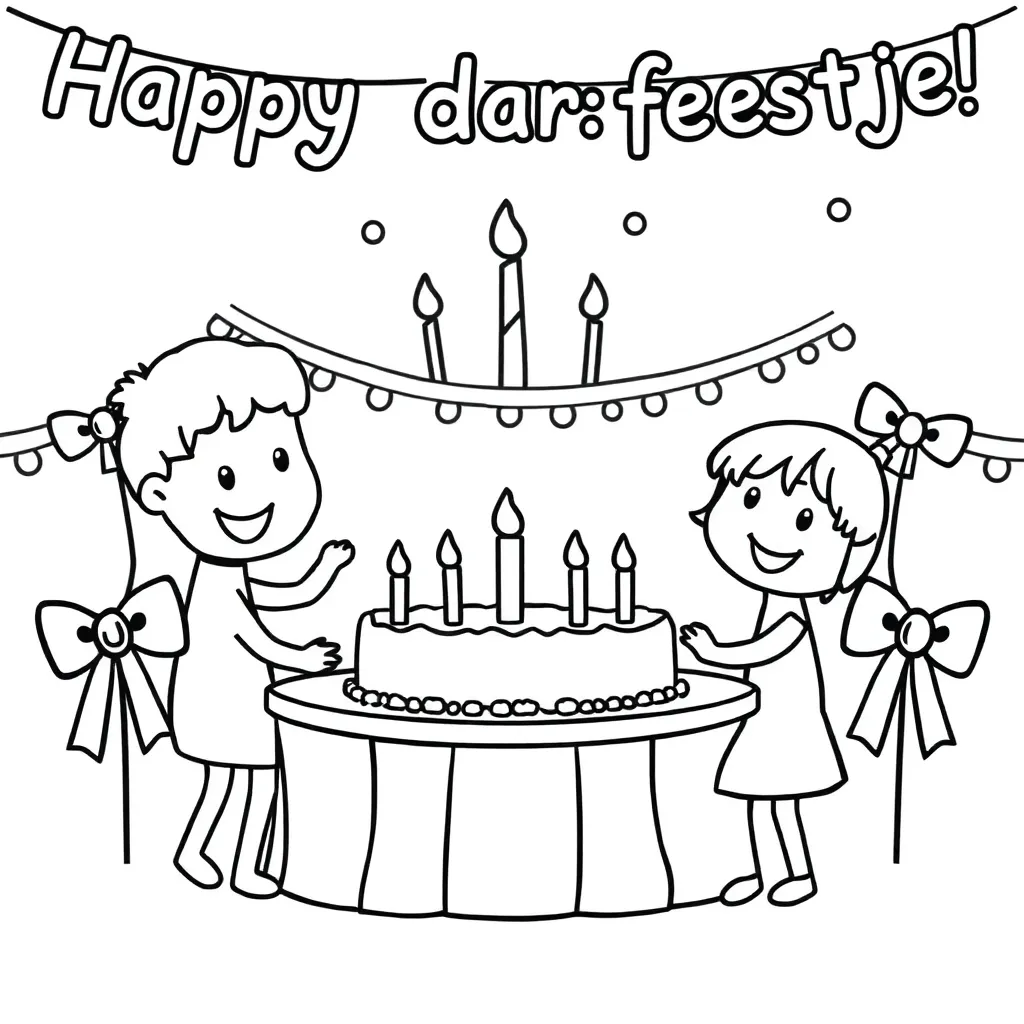 Childrens coloring page