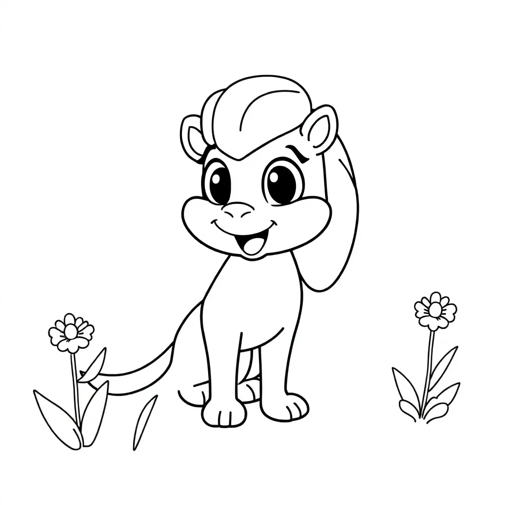 Childrens coloring page
