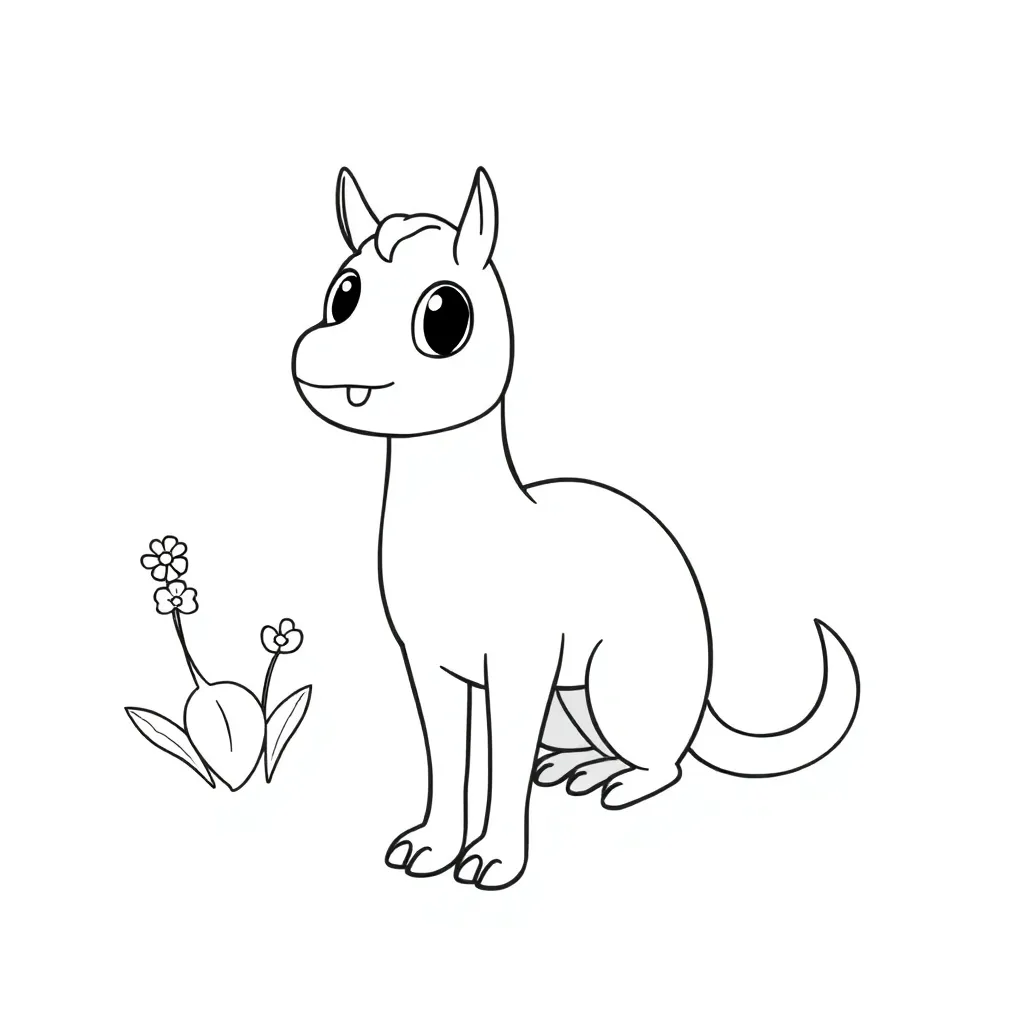 Childrens coloring page