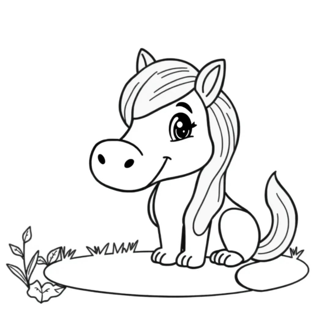 Childrens coloring page