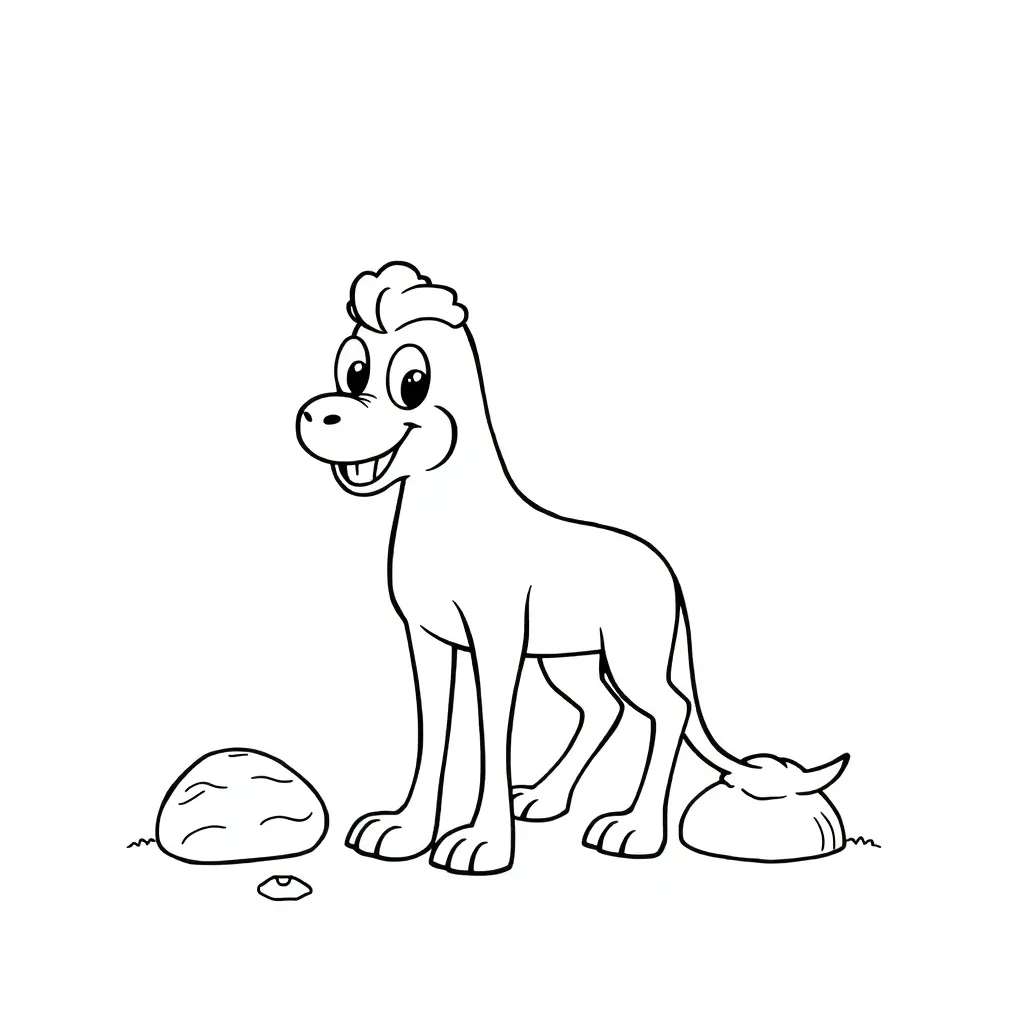Childrens coloring page
