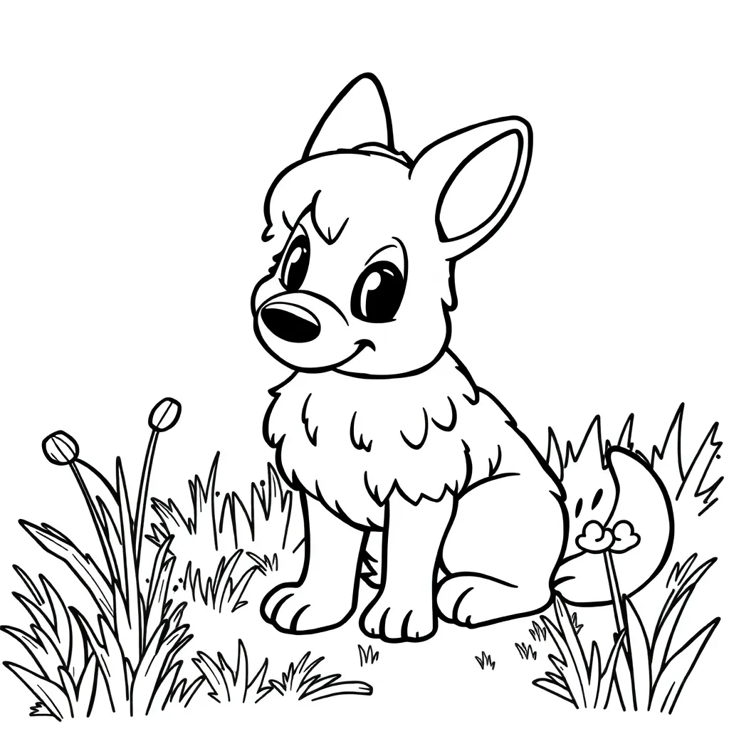 Childrens coloring page