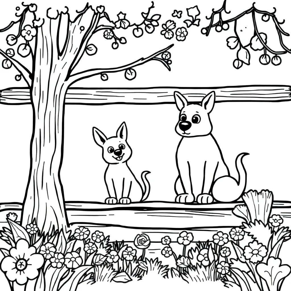 Childrens coloring page
