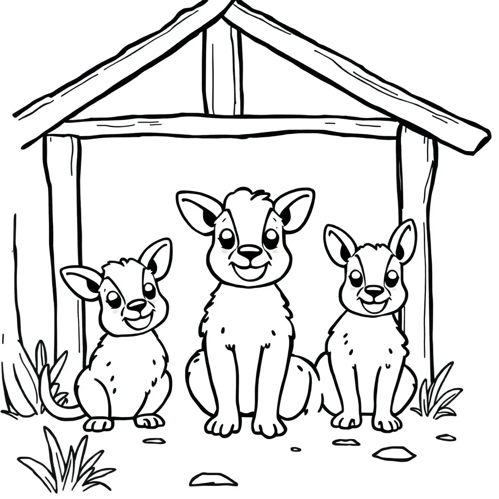 Childrens coloring page