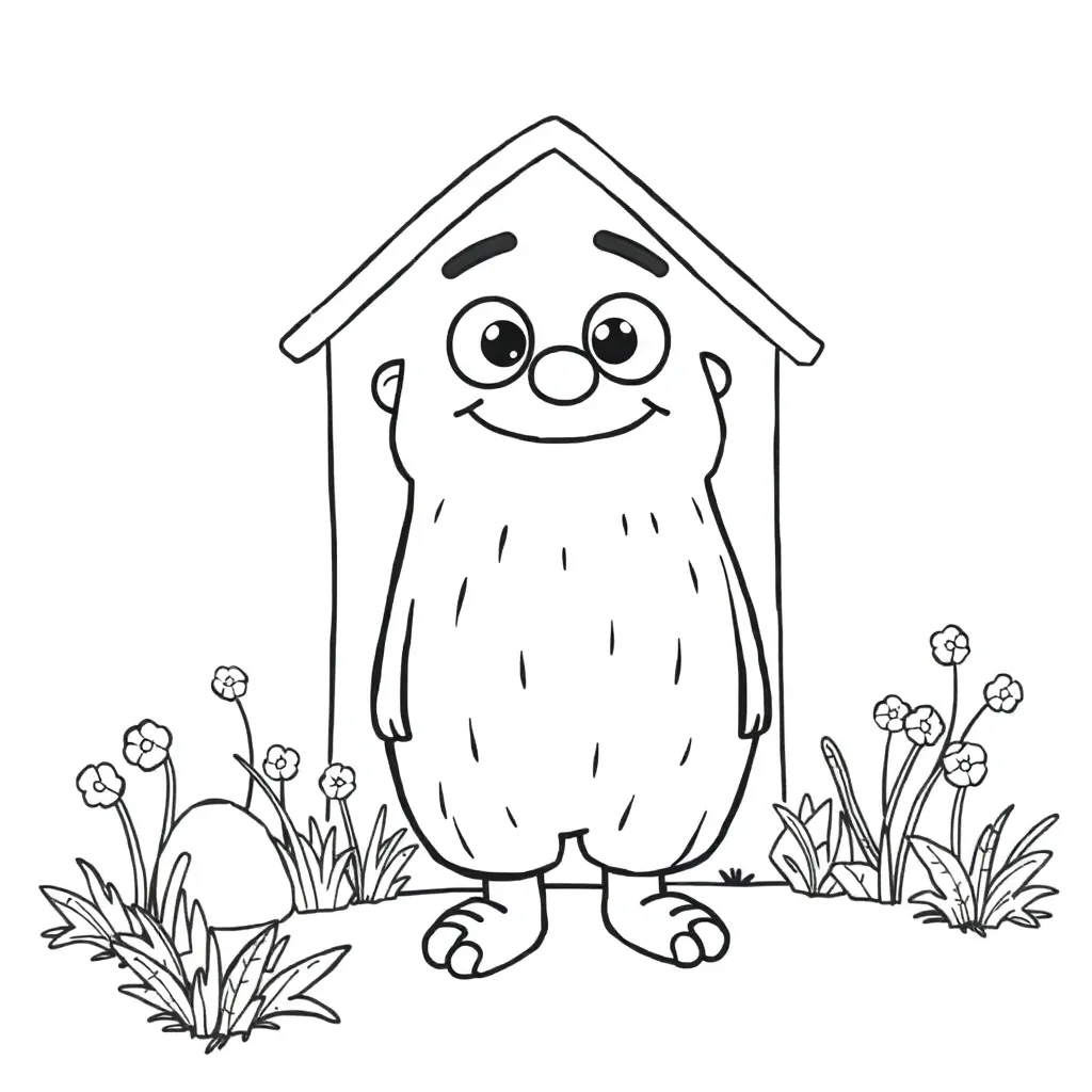 Childrens coloring page