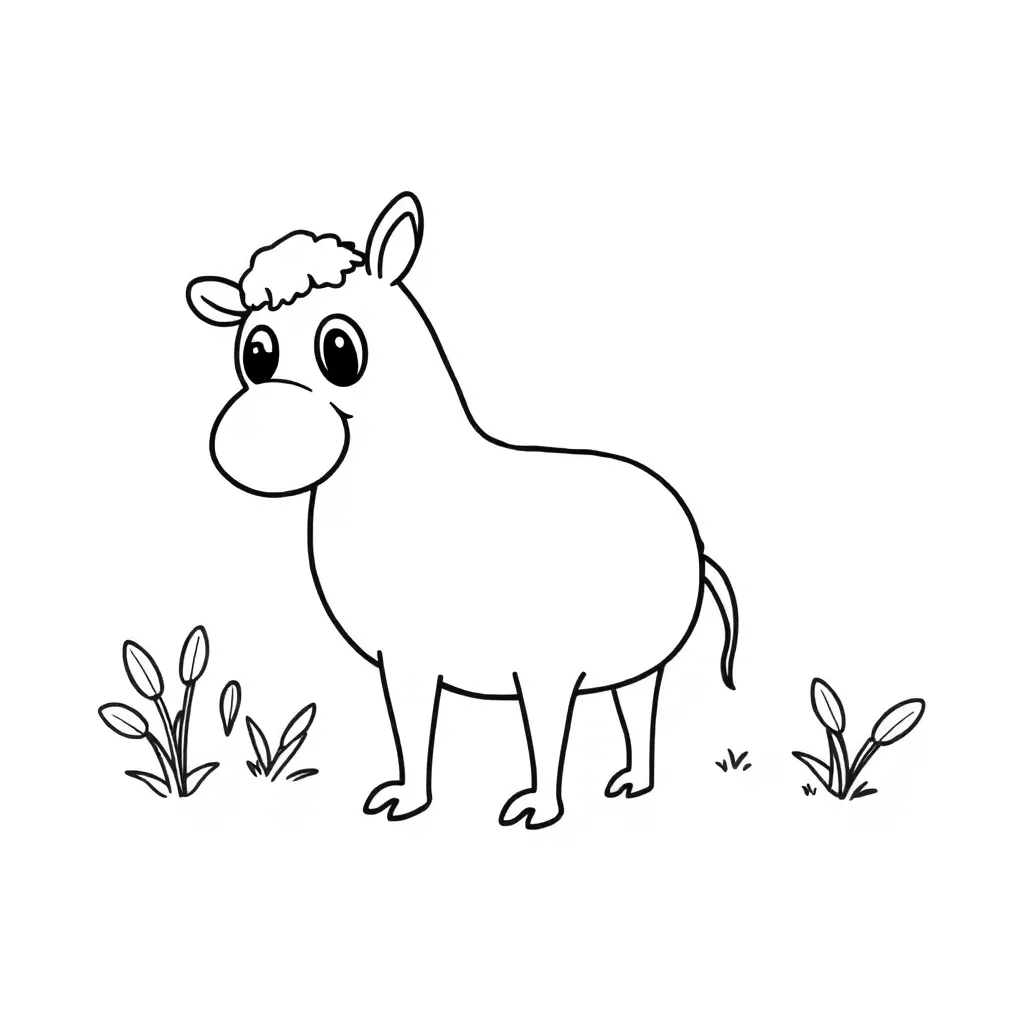 Childrens coloring page