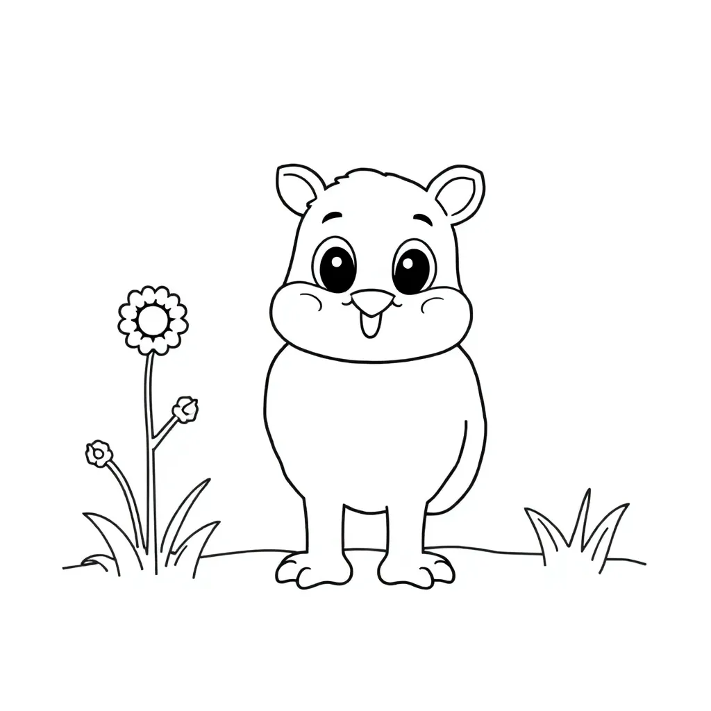 Childrens coloring page