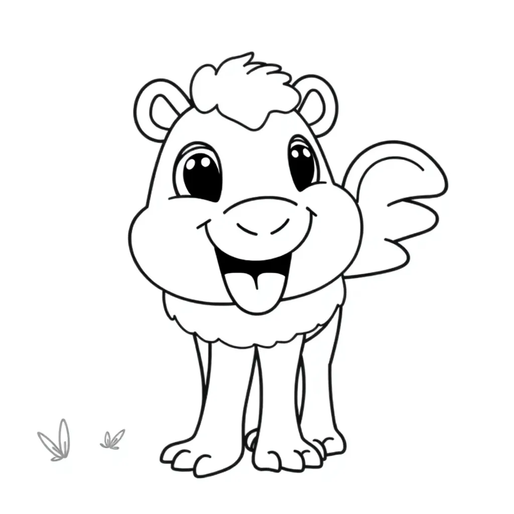 Childrens coloring page