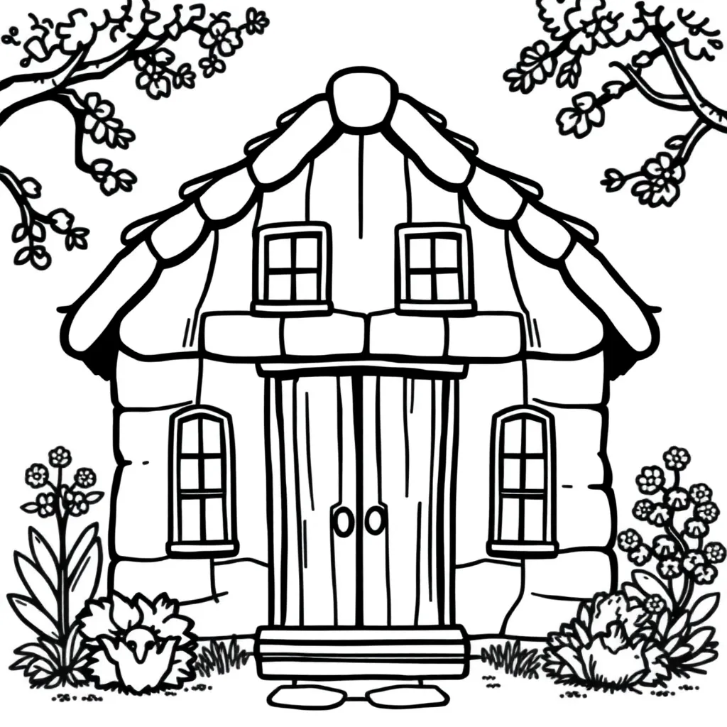 Childrens coloring page