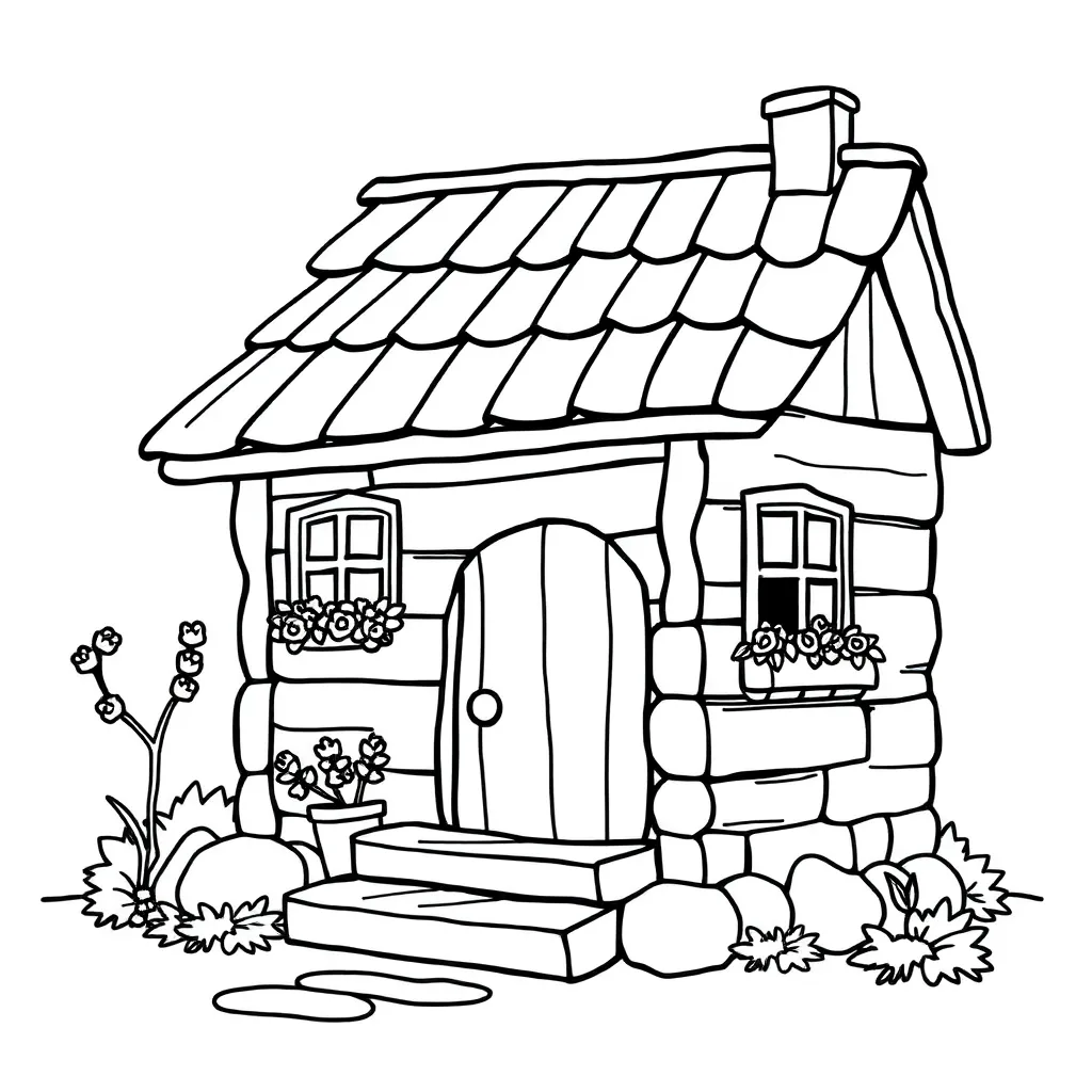 Childrens coloring page
