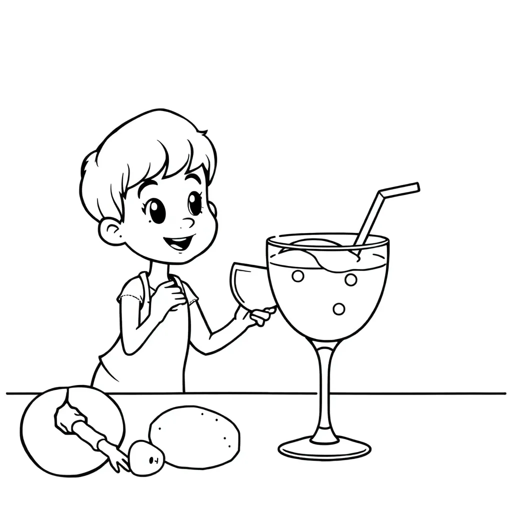Childrens coloring page
