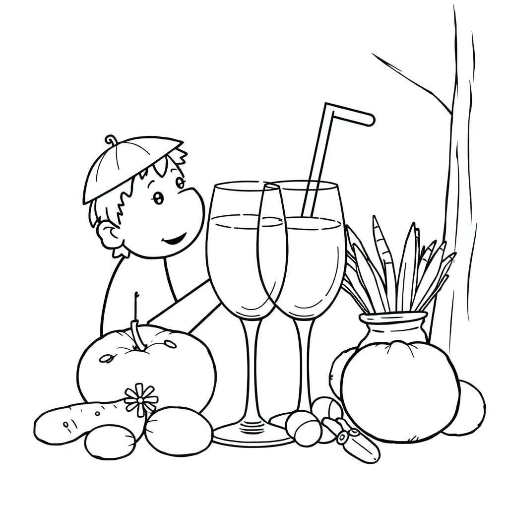 Childrens coloring page