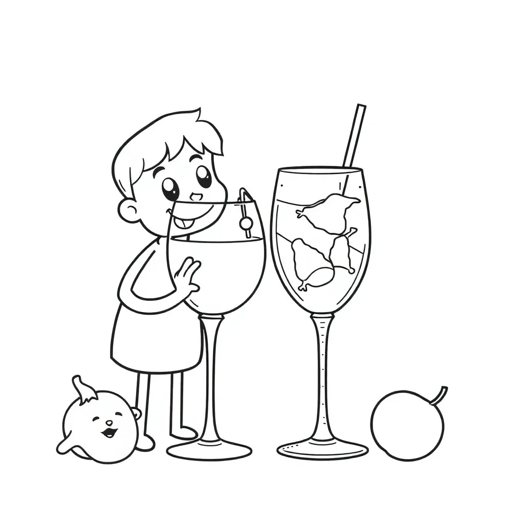 Childrens coloring page